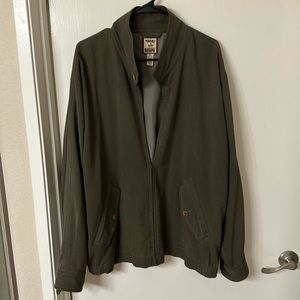 🤩Gorgeous Tommy Bahama light weight jacket in Olive color! Size XL! EUC!